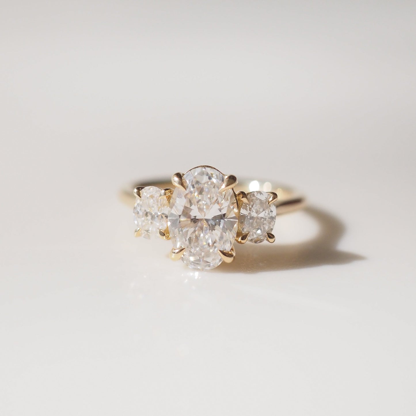 Round Halo, Pave & Split Shank Engagement Ring – 1.93 CT Lab Grown Diamond
