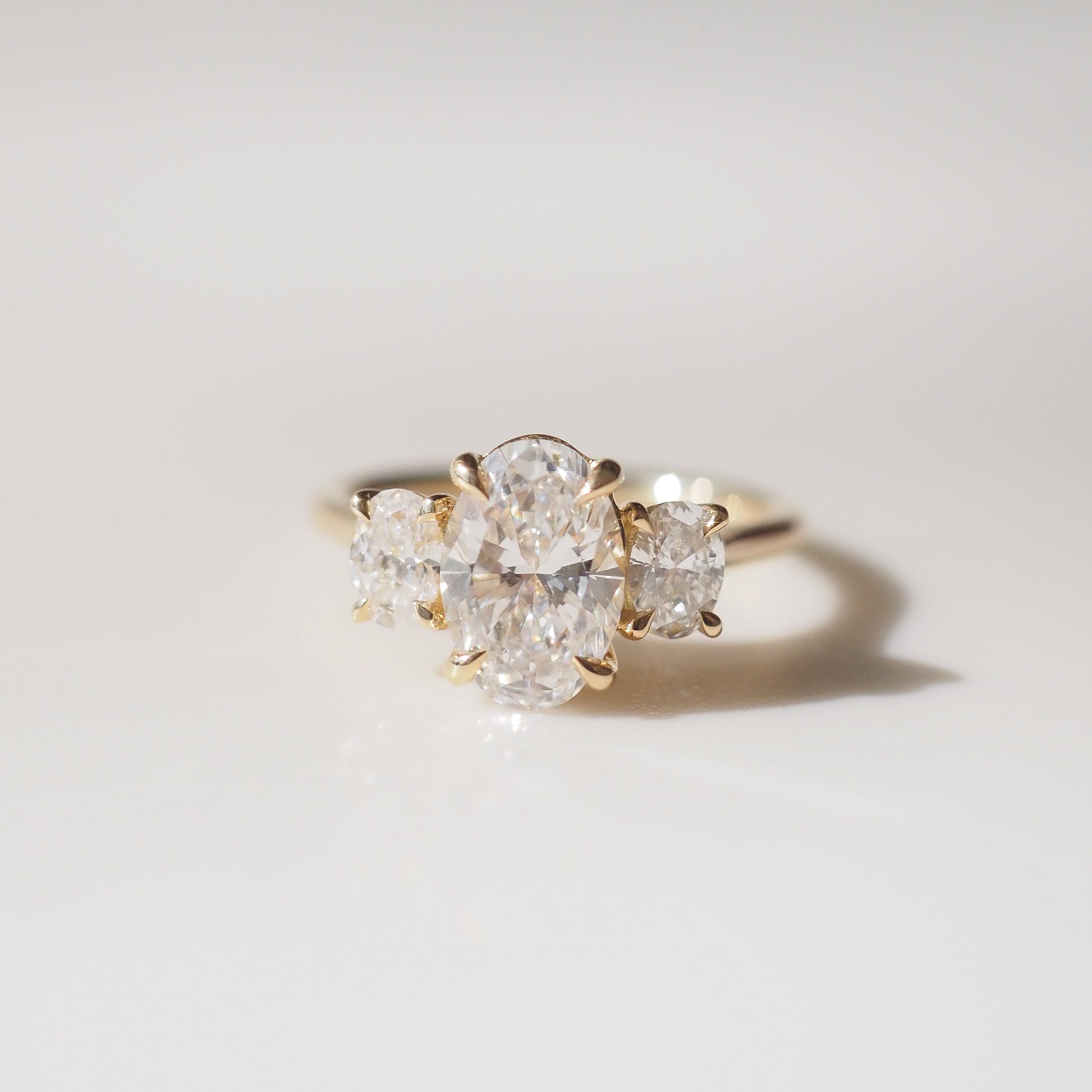Round Halo, Pave & Split Shank Engagement Ring – 1.93 CT Lab Grown Diamond