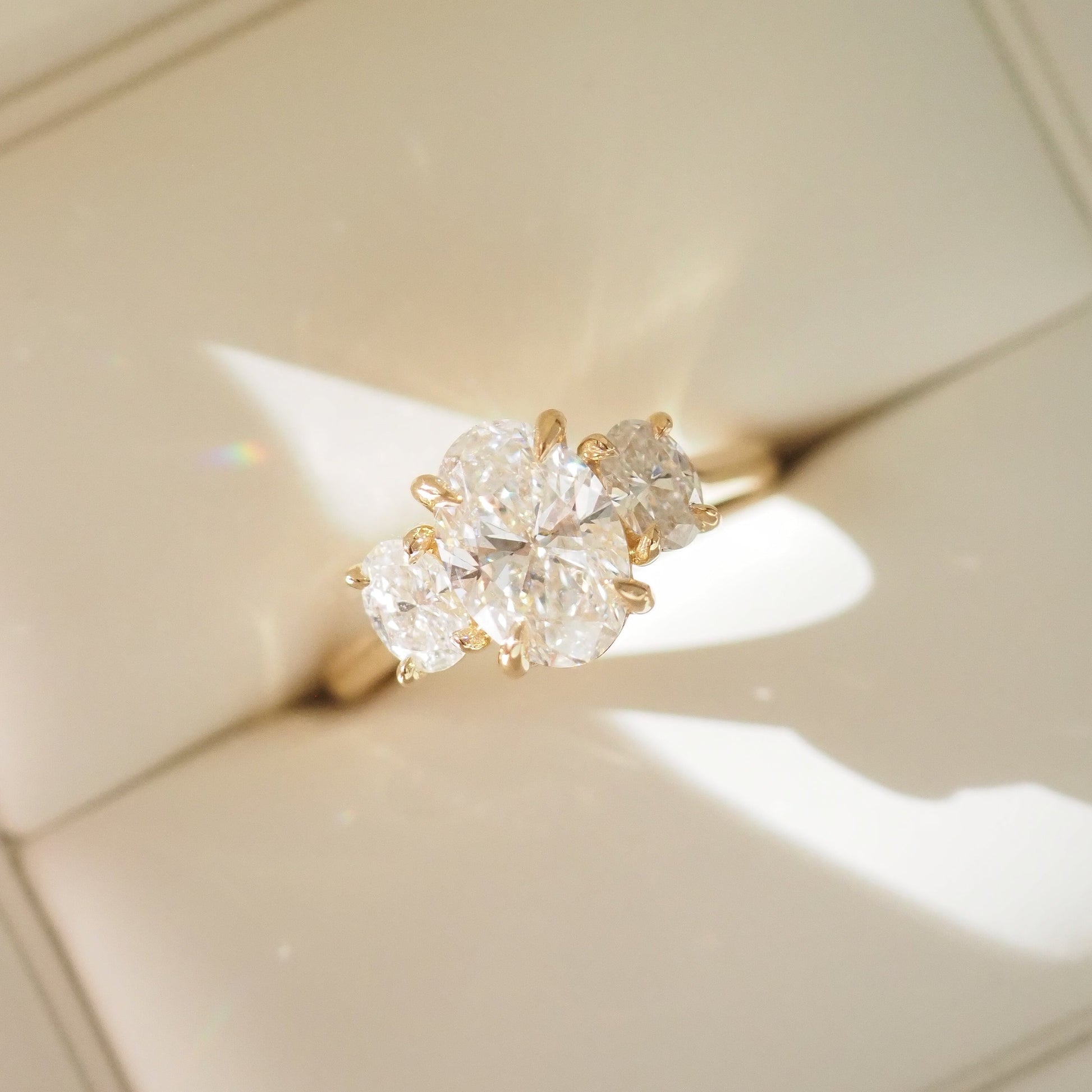 Round Halo, Pave & Split Shank Engagement Ring – 1.93 CT Lab Grown Diamond
