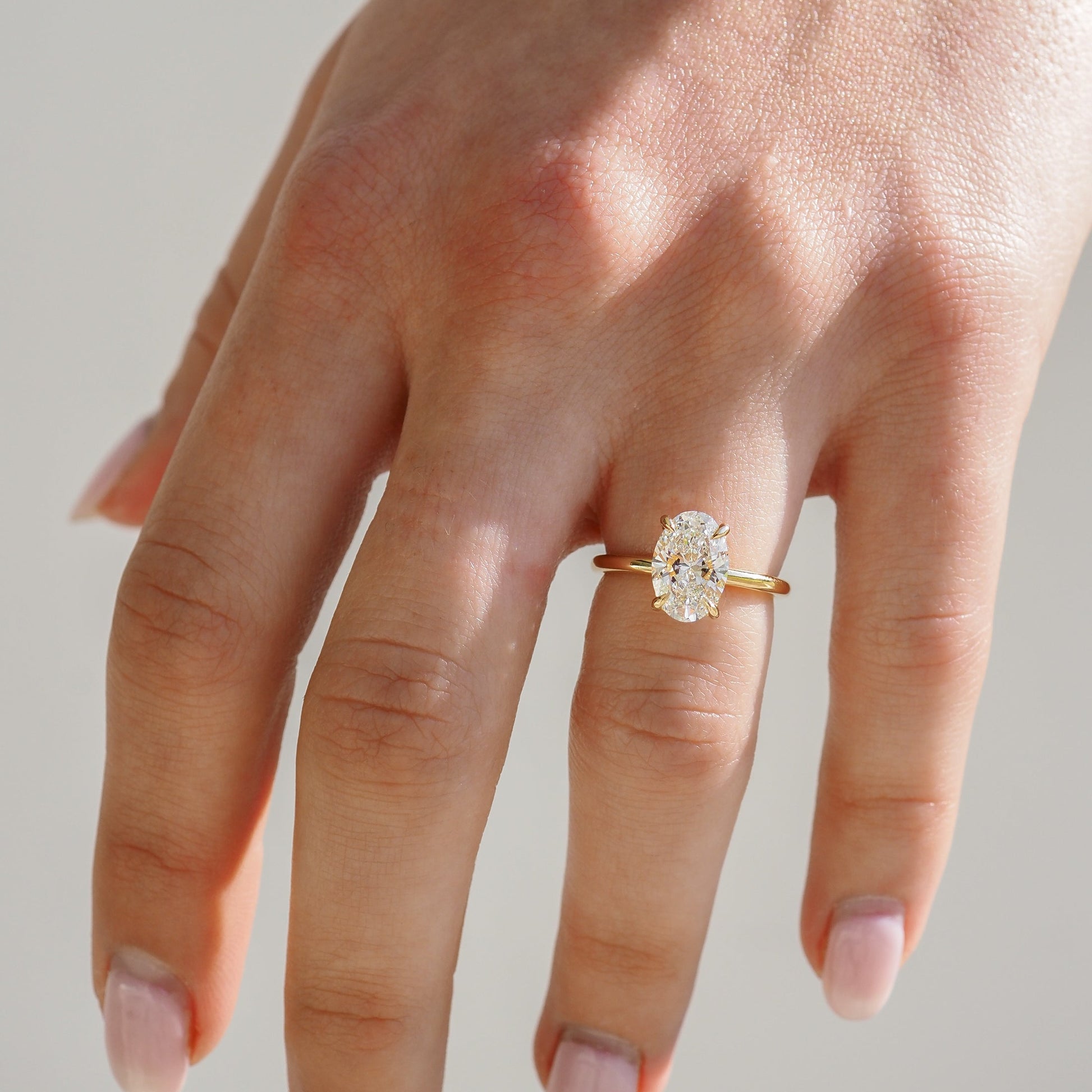 Round Halo, Pave & Split Shank Engagement Ring – 1.93 CT Lab Grown Diamond