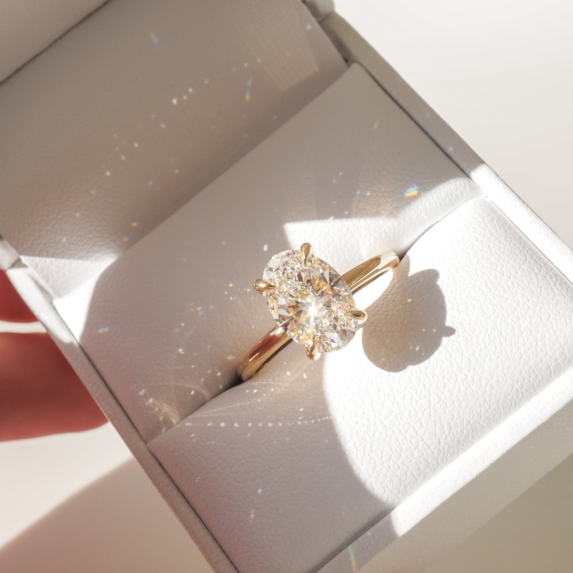 Round Halo, Pave & Split Shank Engagement Ring – 1.93 CT Lab Grown Diamond