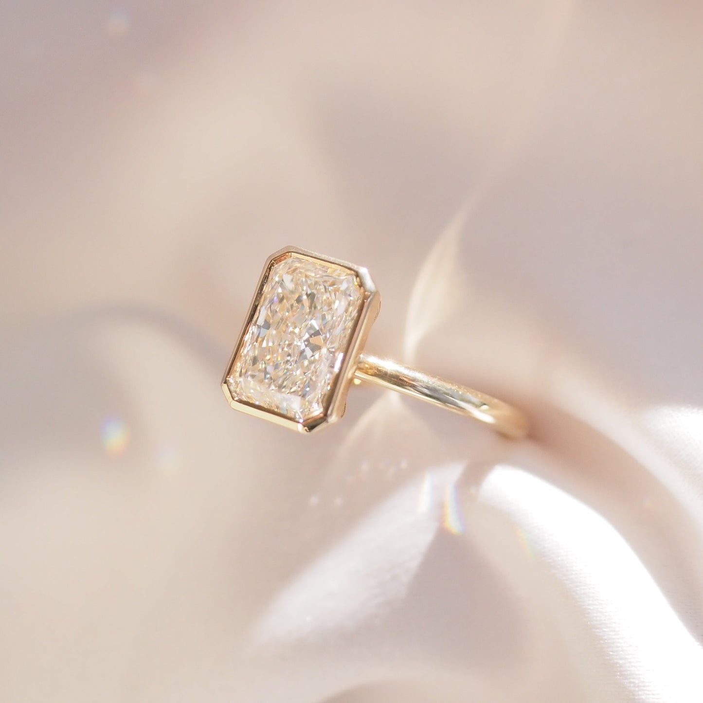 Round Halo, Pave & Split Shank Engagement Ring – 1.93 CT Lab Grown Diamond