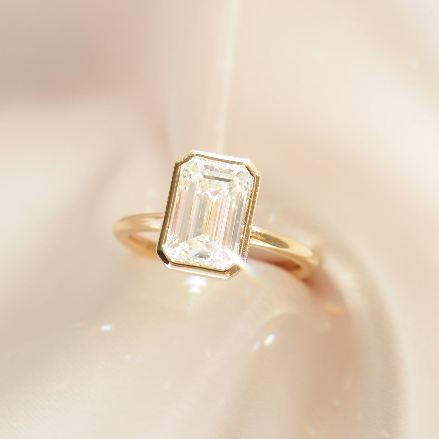 Round Halo, Pave & Split Shank Engagement Ring – 1.93 CT Lab Grown Diamond