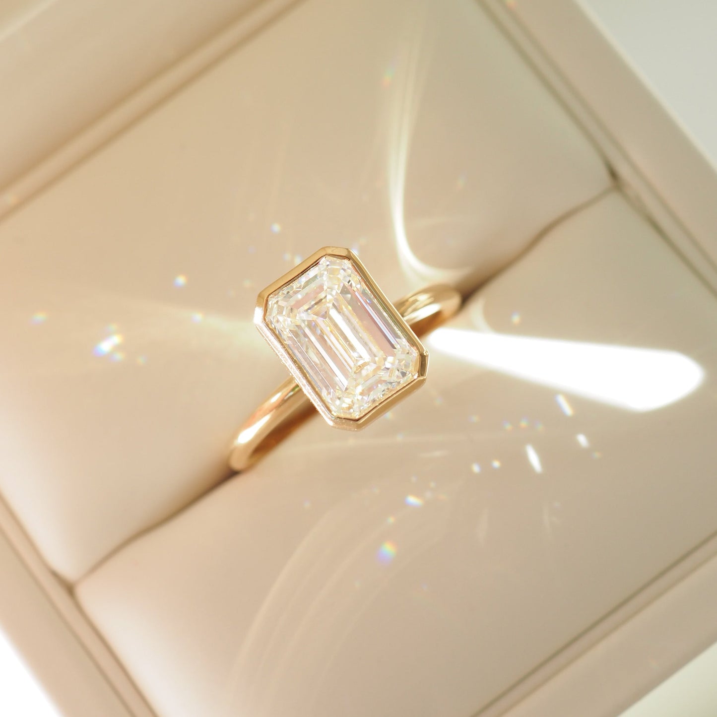 Round Halo, Pave & Split Shank Engagement Ring – 1.93 CT Lab Grown Diamond