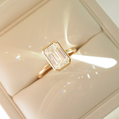 Round Halo, Pave & Split Shank Engagement Ring – 1.93 CT Lab Grown Diamond