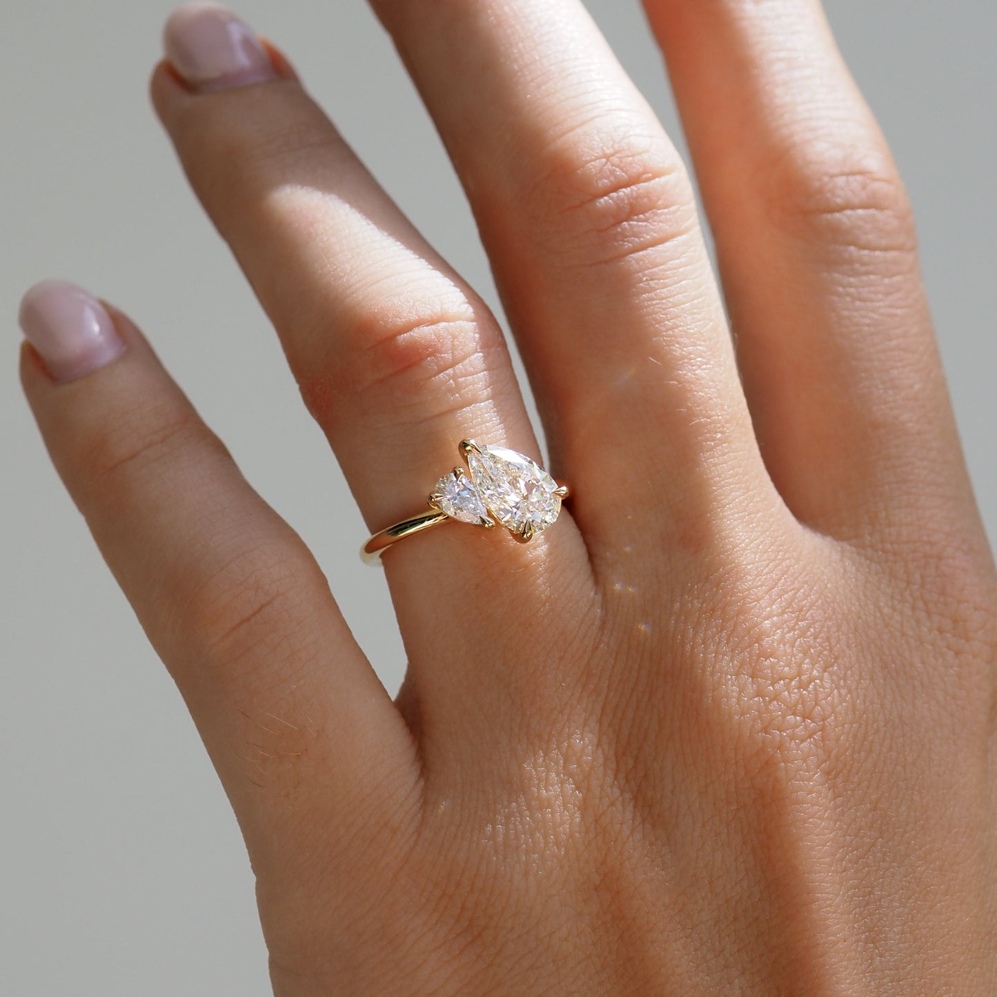 Round Halo, Pave & Split Shank Engagement Ring – 1.93 CT Lab Grown Diamond
