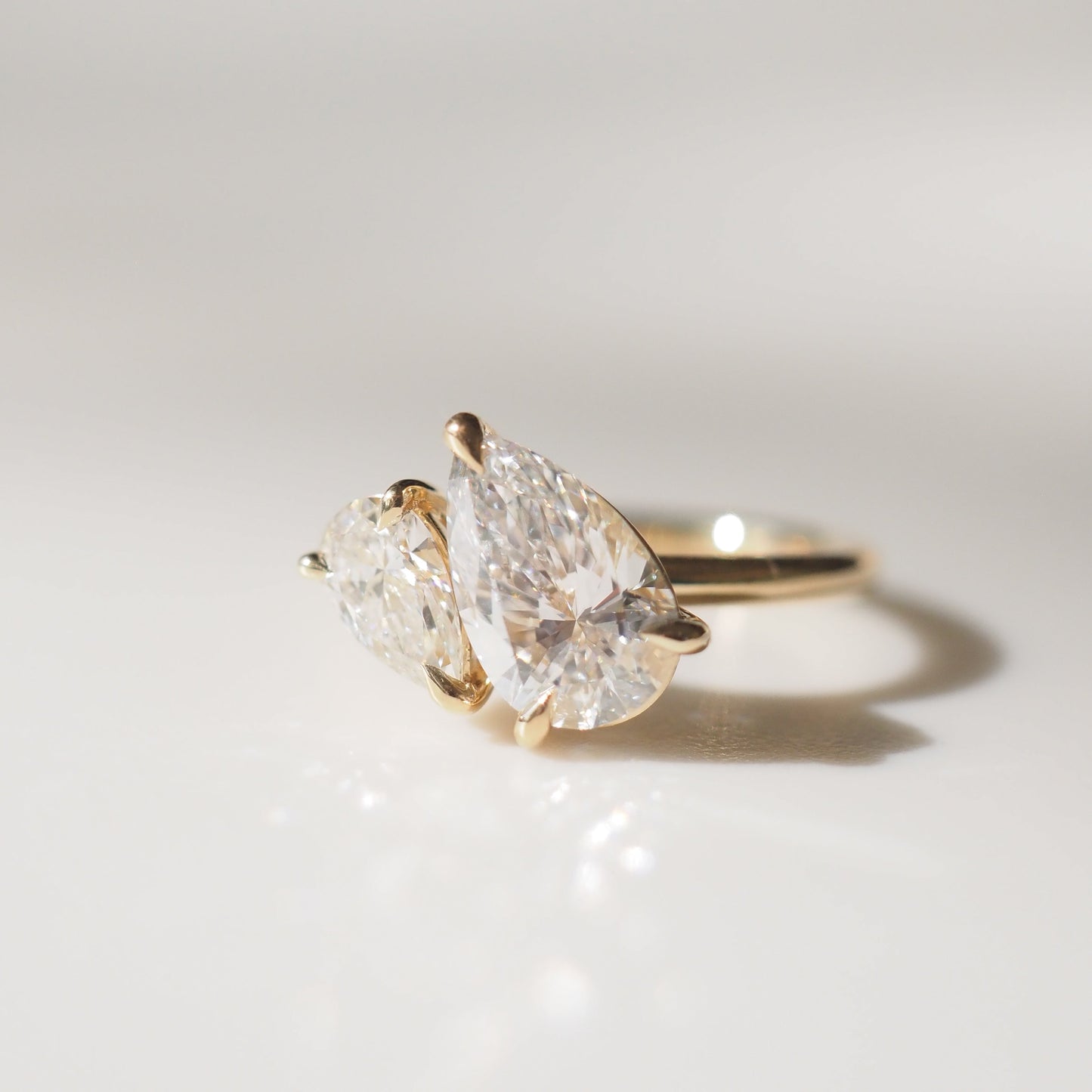 Round Halo, Pave & Split Shank Engagement Ring – 1.93 CT Lab Grown Diamond