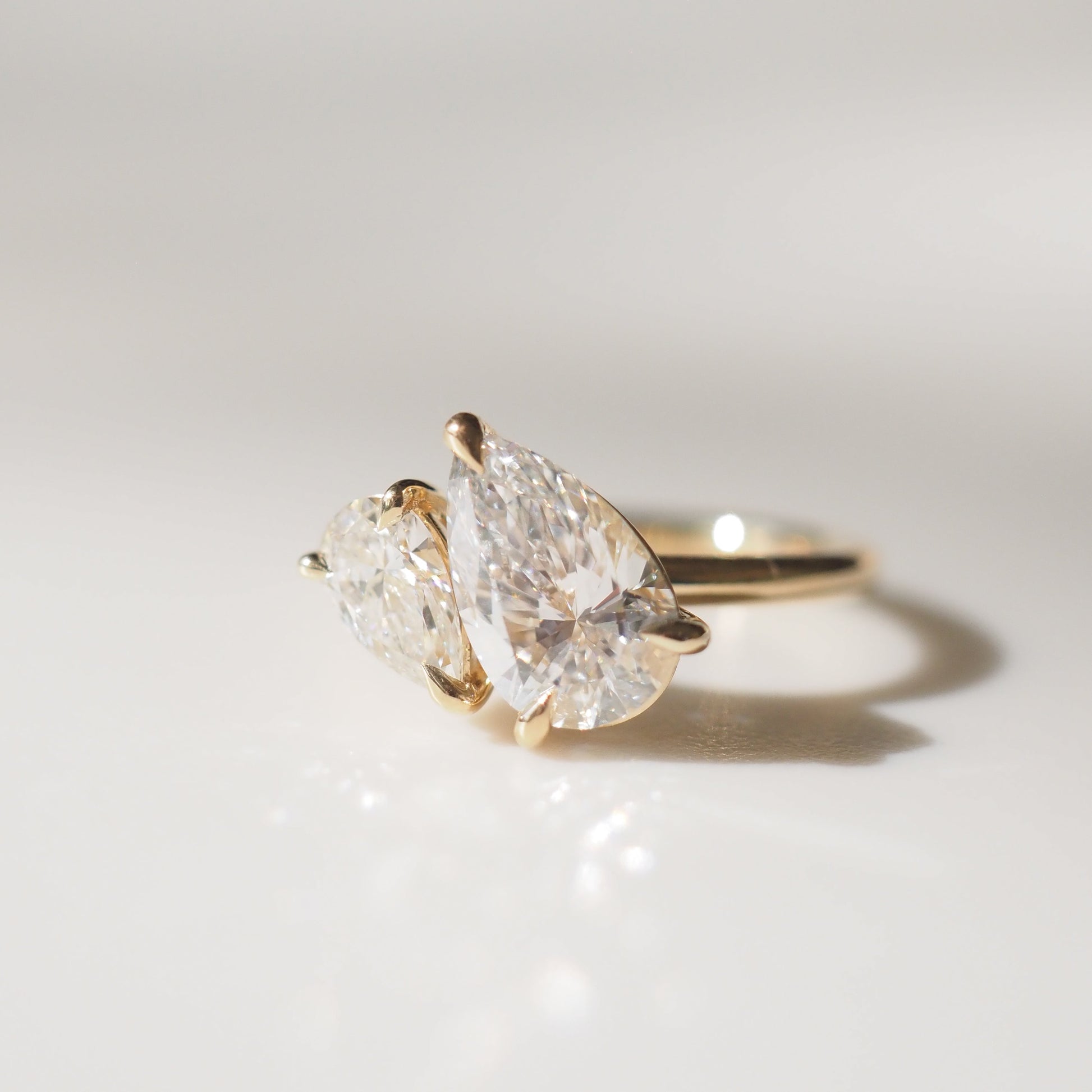 Round Halo, Pave & Split Shank Engagement Ring – 1.93 CT Lab Grown Diamond