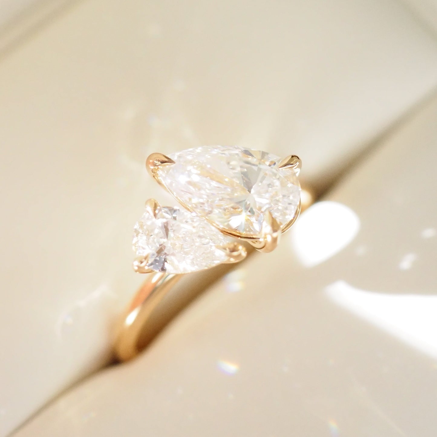 Round Halo, Pave & Split Shank Engagement Ring – 1.93 CT Lab Grown Diamond