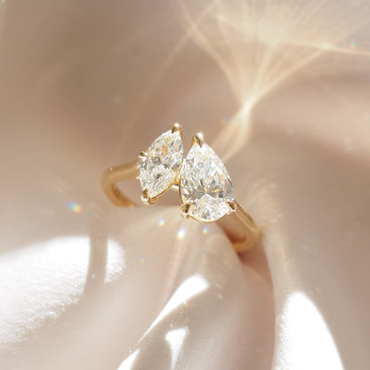 Round Halo, Pave & Split Shank Engagement Ring – 1.93 CT Lab Grown Diamond