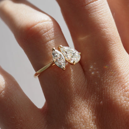 Round Halo, Pave & Split Shank Engagement Ring – 1.93 CT Lab Grown Diamond
