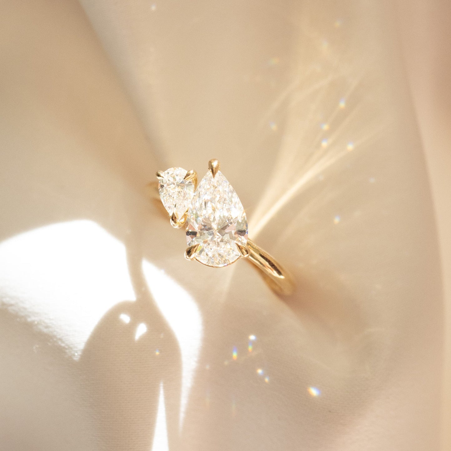 Round Halo, Pave & Split Shank Engagement Ring – 1.93 CT Lab Grown Diamond