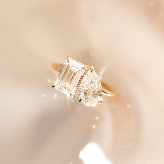 Round Halo, Pave & Split Shank Engagement Ring – 1.93 CT Lab Grown Diamond