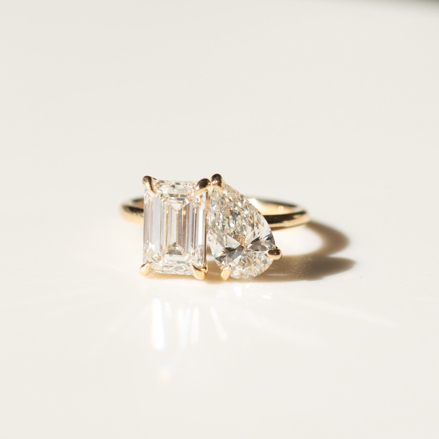Round Halo, Pave & Split Shank Engagement Ring – 1.93 CT Lab Grown Diamond