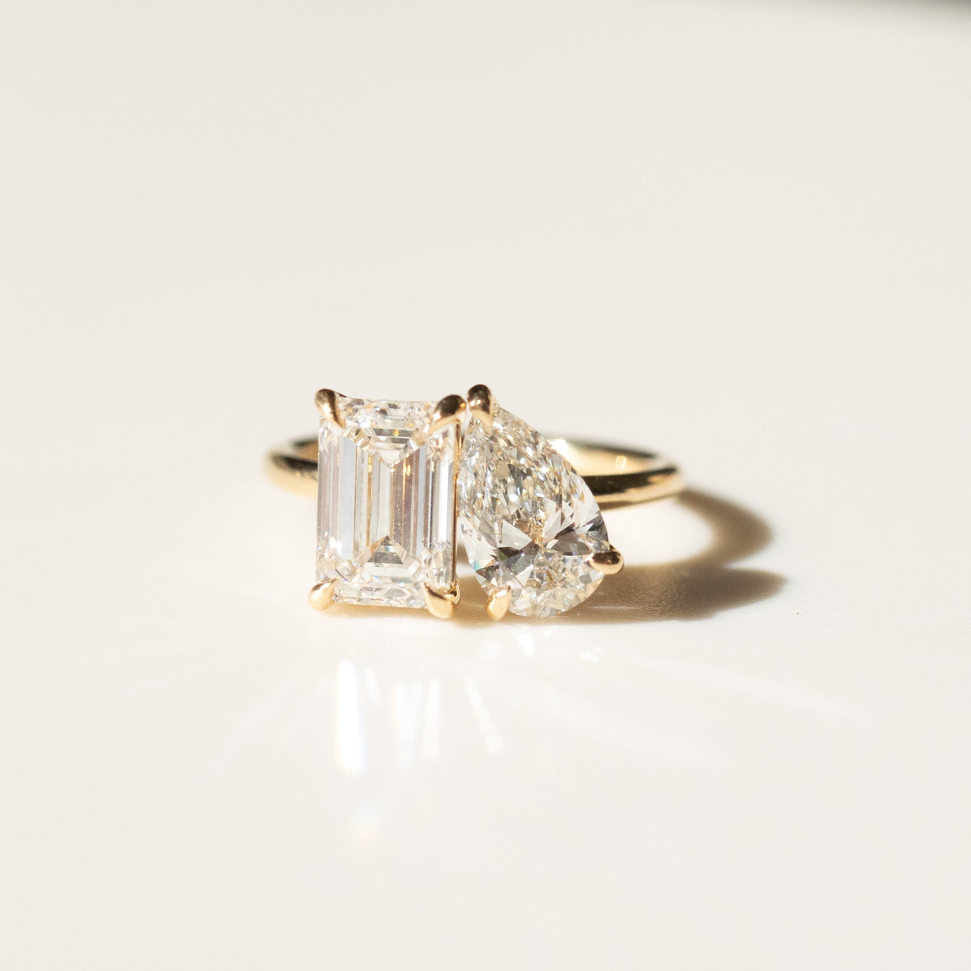 Round Halo, Pave & Split Shank Engagement Ring – 1.93 CT Lab Grown Diamond