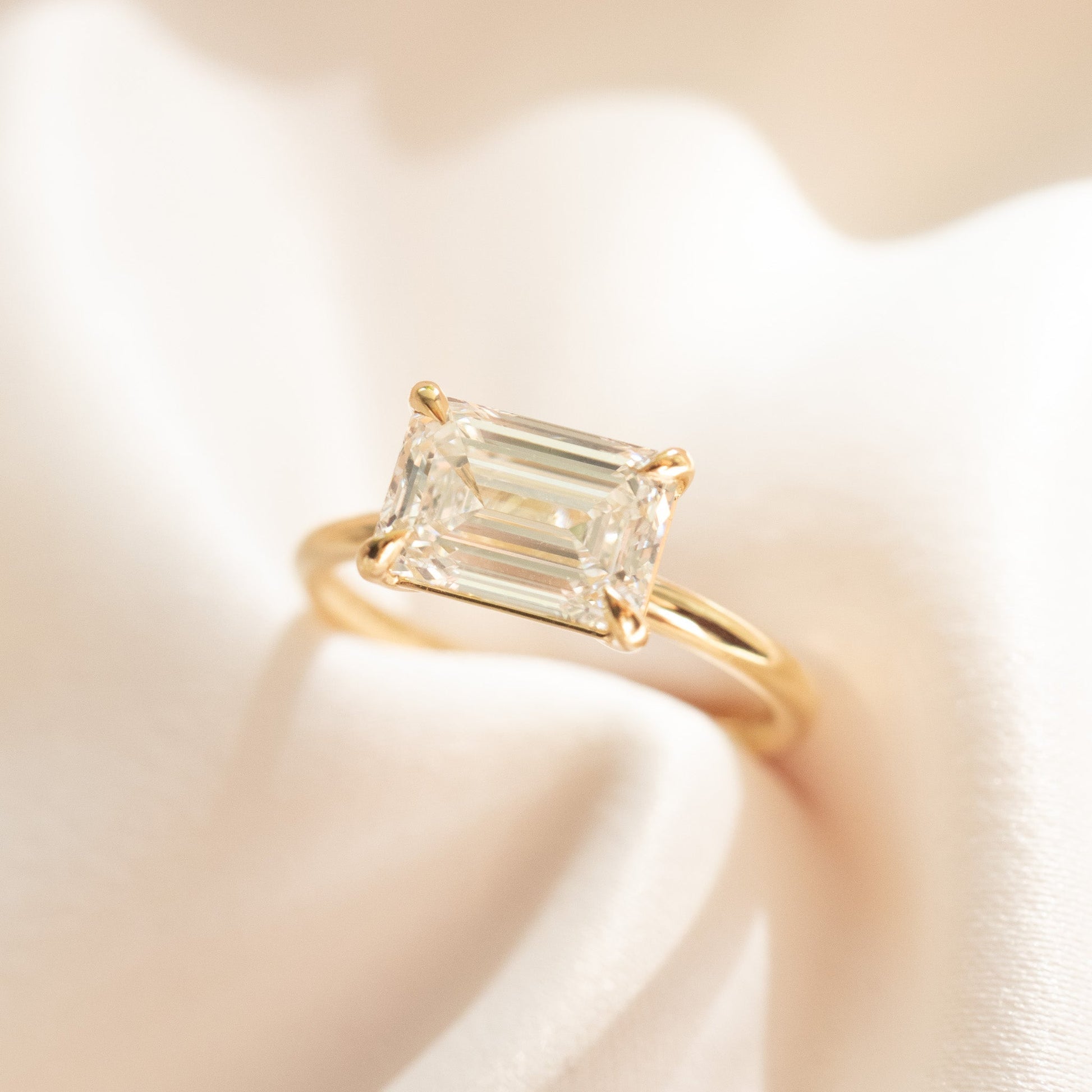 Round Halo, Pave & Split Shank Engagement Ring – 1.93 CT Lab Grown Diamond