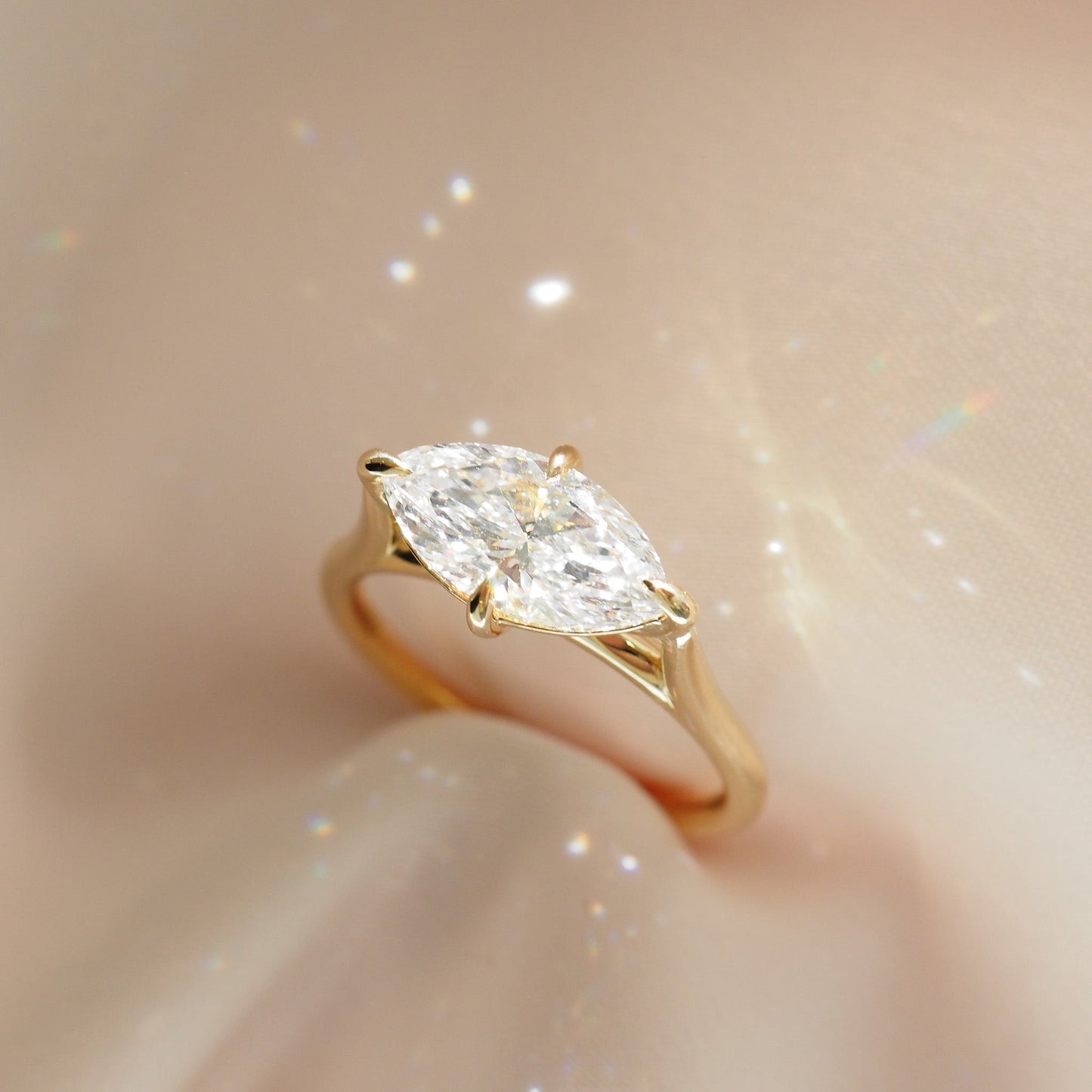 Round Halo, Pave & Split Shank Engagement Ring – 1.93 CT Lab Grown Diamond