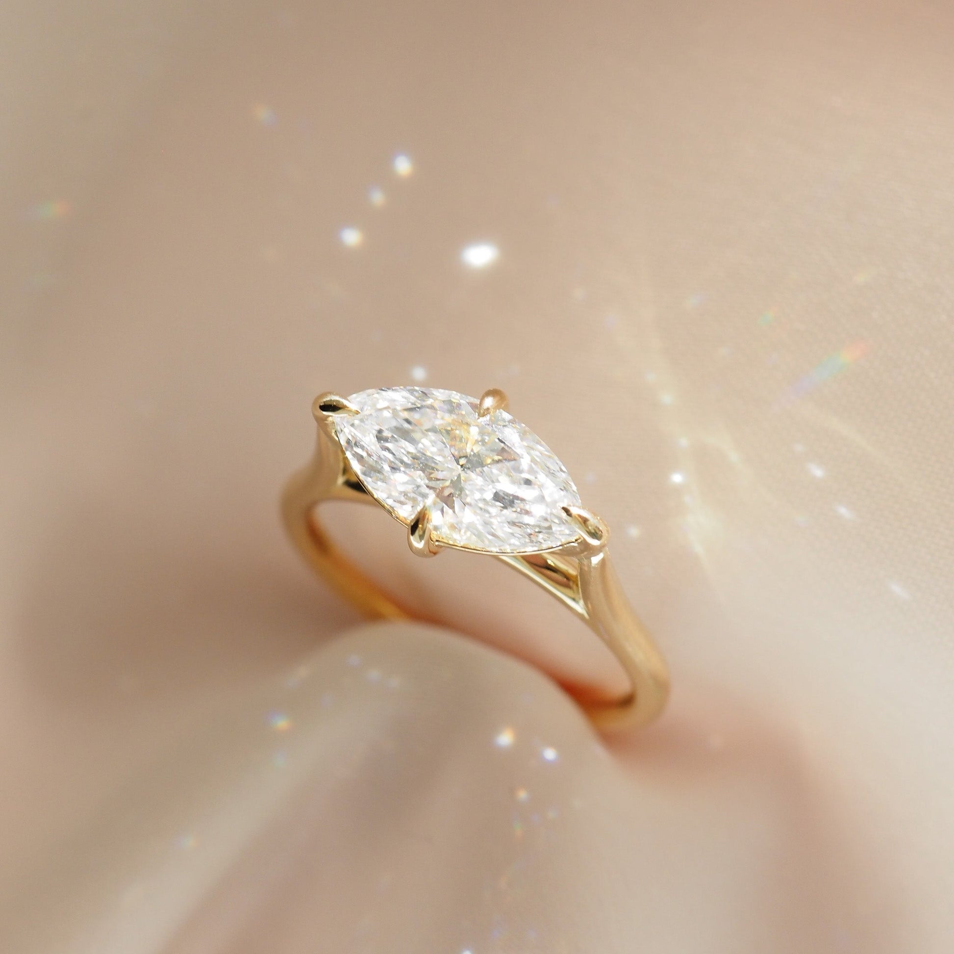 Round Halo, Pave & Split Shank Engagement Ring – 1.93 CT Lab Grown Diamond