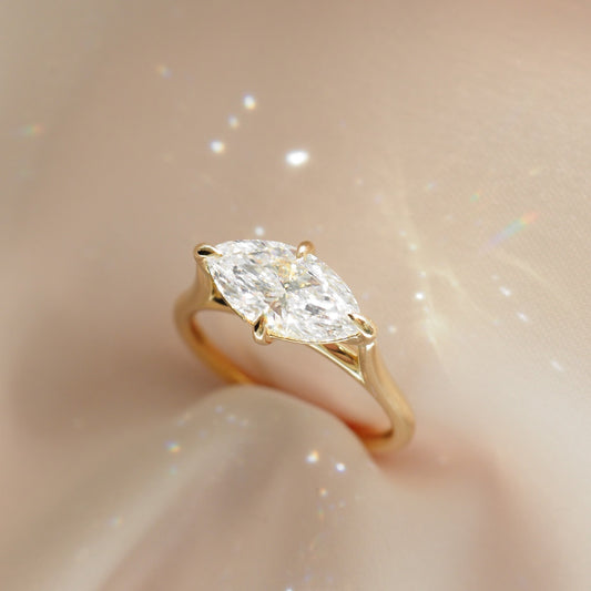 Round Halo, Pave & Split Shank Engagement Ring – 1.93 CT Lab Grown Diamond