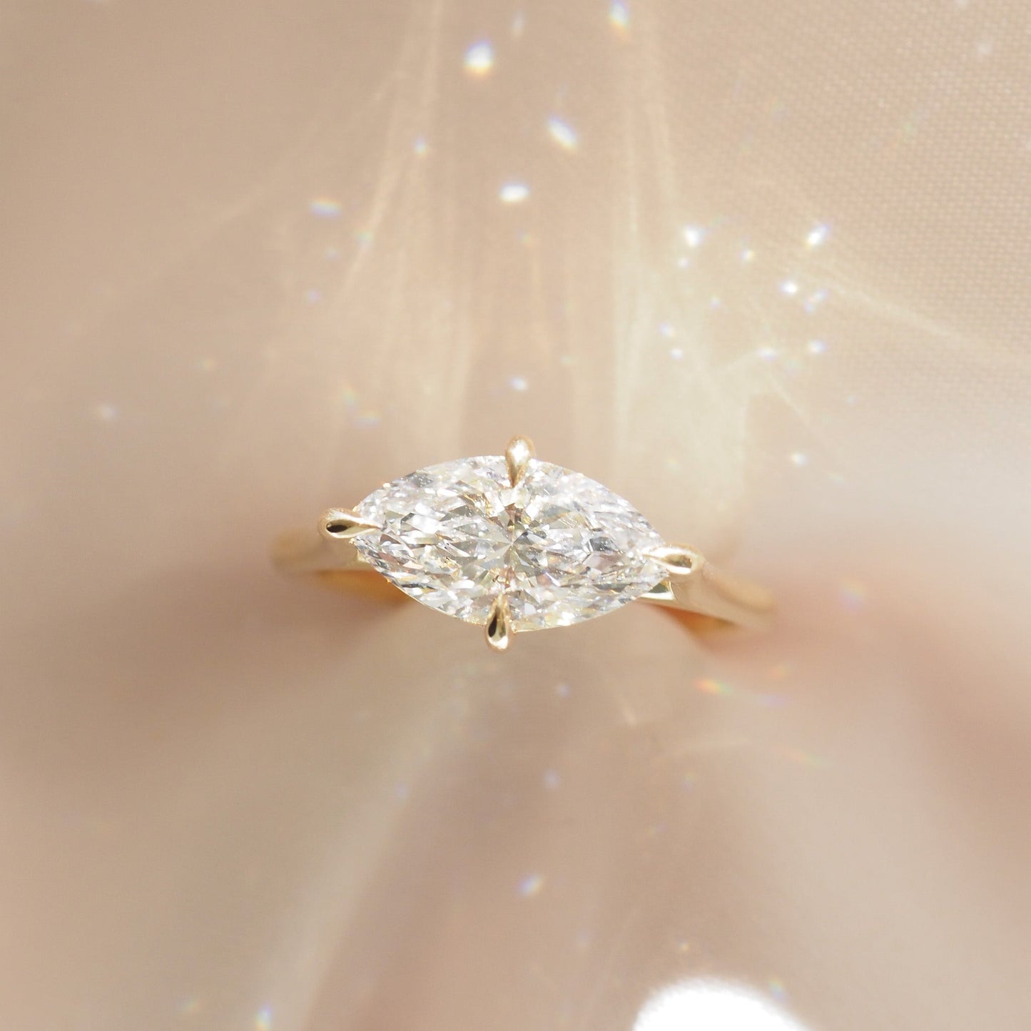 Round Halo, Pave & Split Shank Engagement Ring – 1.93 CT Lab Grown Diamond