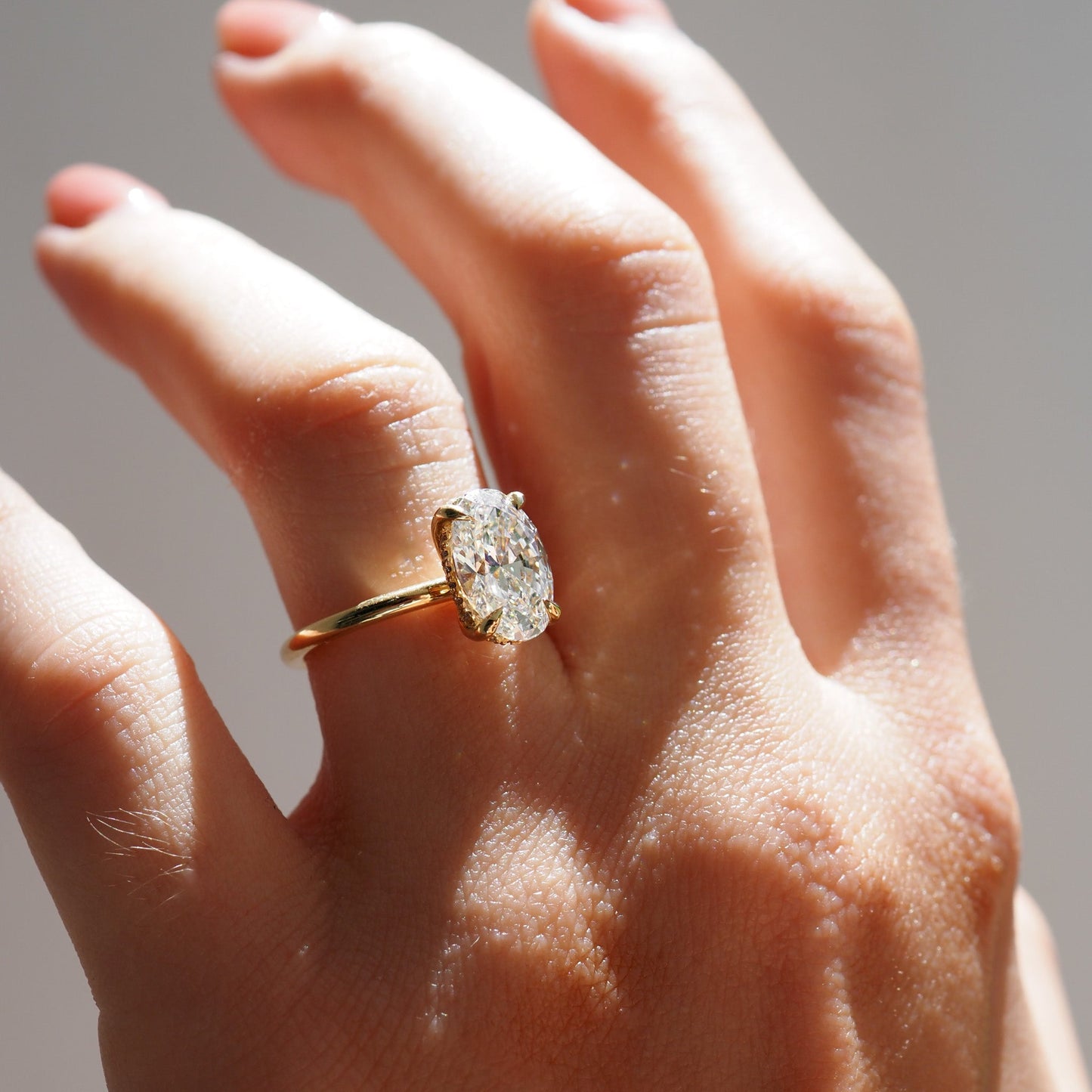 Round Halo, Pave & Split Shank Engagement Ring – 1.93 CT Lab Grown Diamond