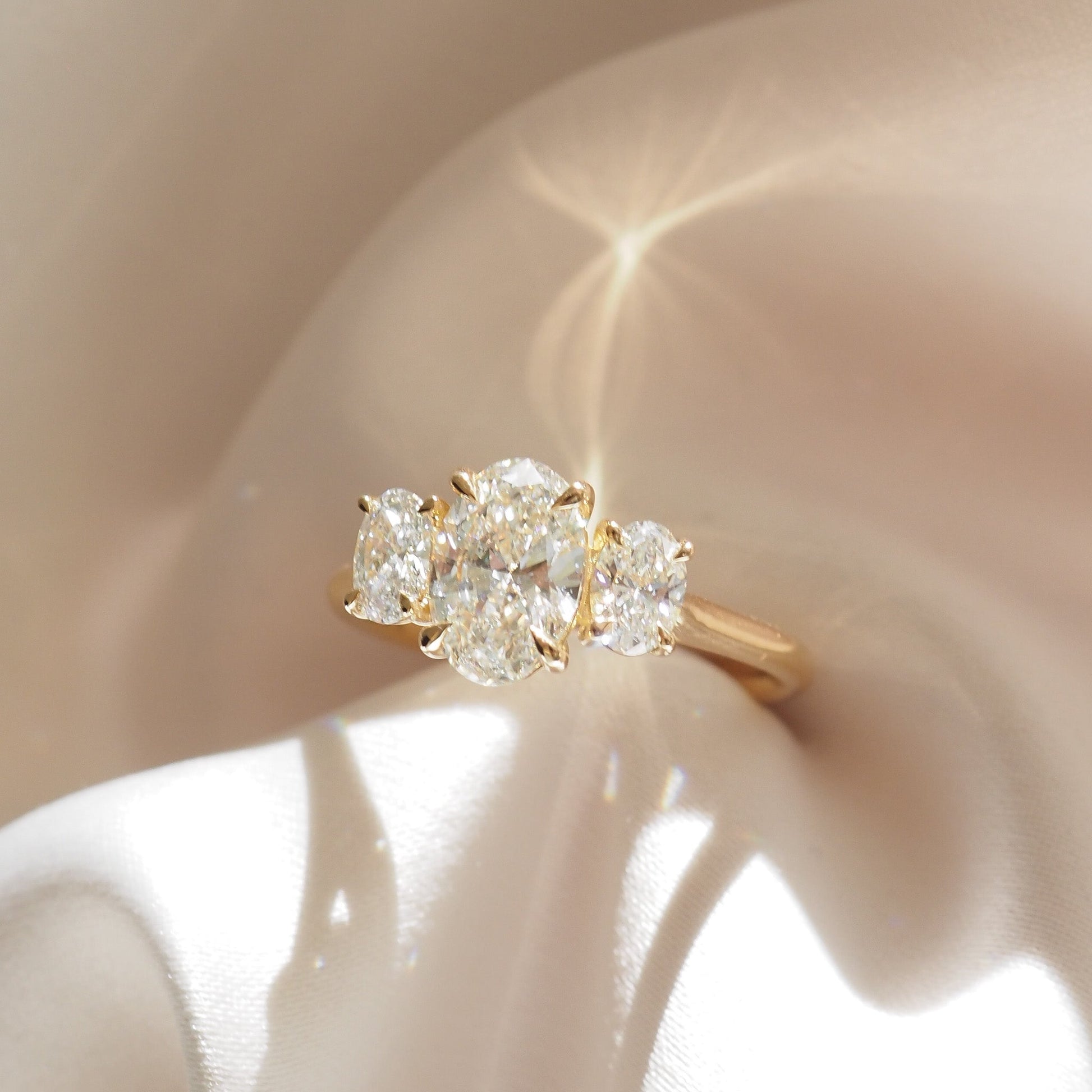 Round Halo, Pave & Split Shank Engagement Ring – 1.93 CT Lab Grown Diamond