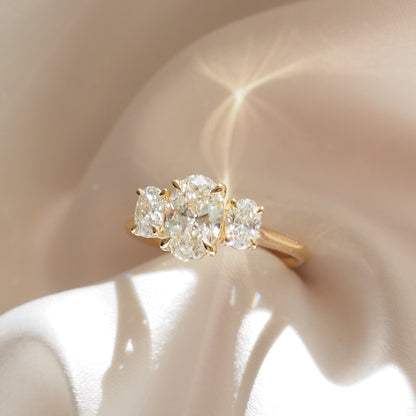 Round Halo, Pave & Split Shank Engagement Ring – 1.93 CT Lab Grown Diamond