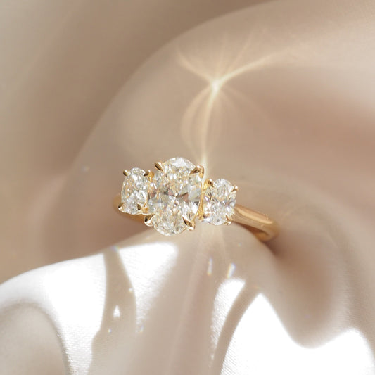 Round Halo, Pave & Split Shank Engagement Ring – 1.93 CT Lab Grown Diamond