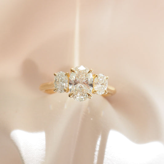 Round Halo, Pave & Split Shank Engagement Ring – 1.93 CT Lab Grown Diamond