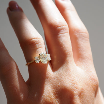 Round Halo, Pave & Split Shank Engagement Ring – 1.93 CT Lab Grown Diamond