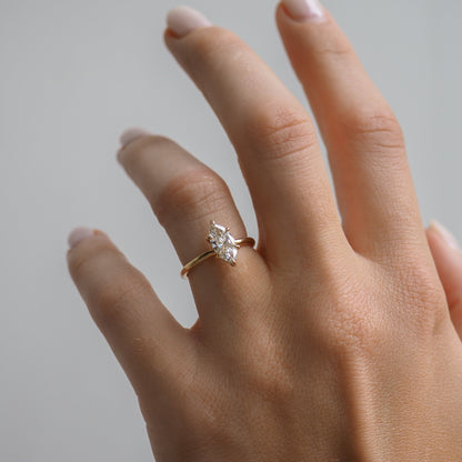 Round Halo, Pave & Split Shank Engagement Ring – 1.93 CT Lab Grown Diamond
