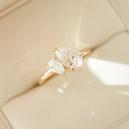 Round Halo, Pave & Split Shank Engagement Ring – 1.93 CT Lab Grown Diamond