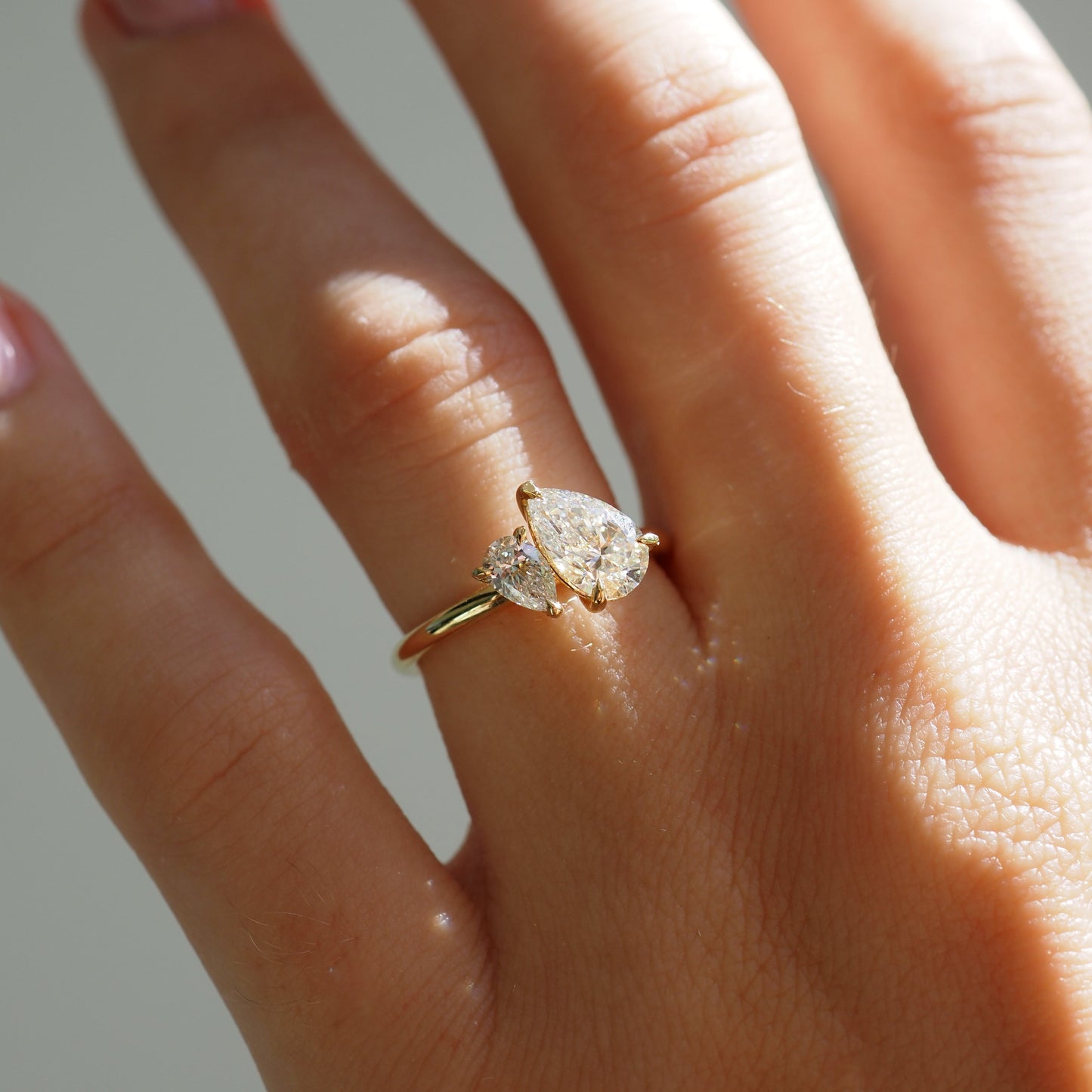Round Halo, Pave & Split Shank Engagement Ring – 1.93 CT Lab Grown Diamond