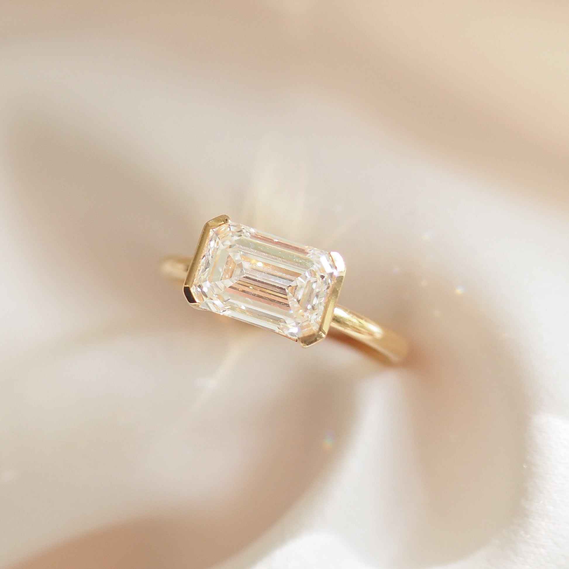 Round Halo, Pave & Split Shank Engagement Ring – 1.93 CT Lab Grown Diamond