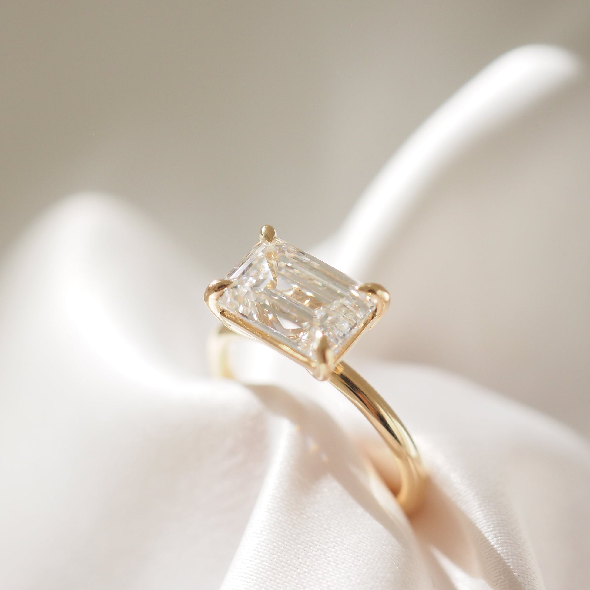 Round Halo, Pave & Split Shank Engagement Ring – 1.93 CT Lab Grown Diamond
