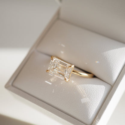 Round Halo, Pave & Split Shank Engagement Ring – 1.93 CT Lab Grown Diamond