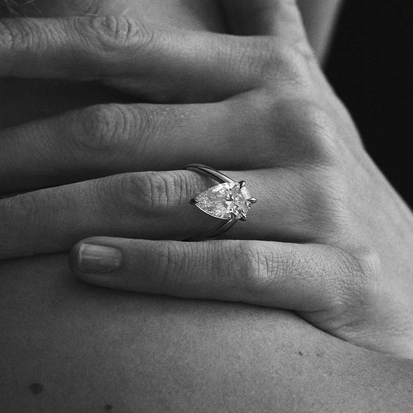 Round Halo, Pave & Split Shank Engagement Ring – 1.93 CT Lab Grown Diamond