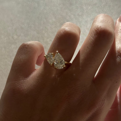 Round Halo, Pave & Split Shank Engagement Ring – 1.93 CT Lab Grown Diamond