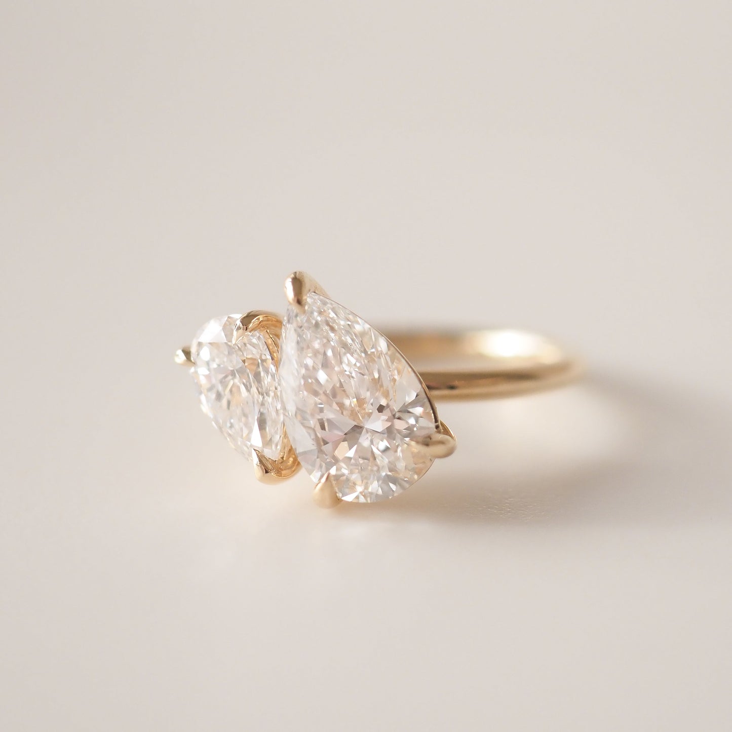 Round Halo, Pave & Split Shank Engagement Ring – 1.93 CT Lab Grown Diamond