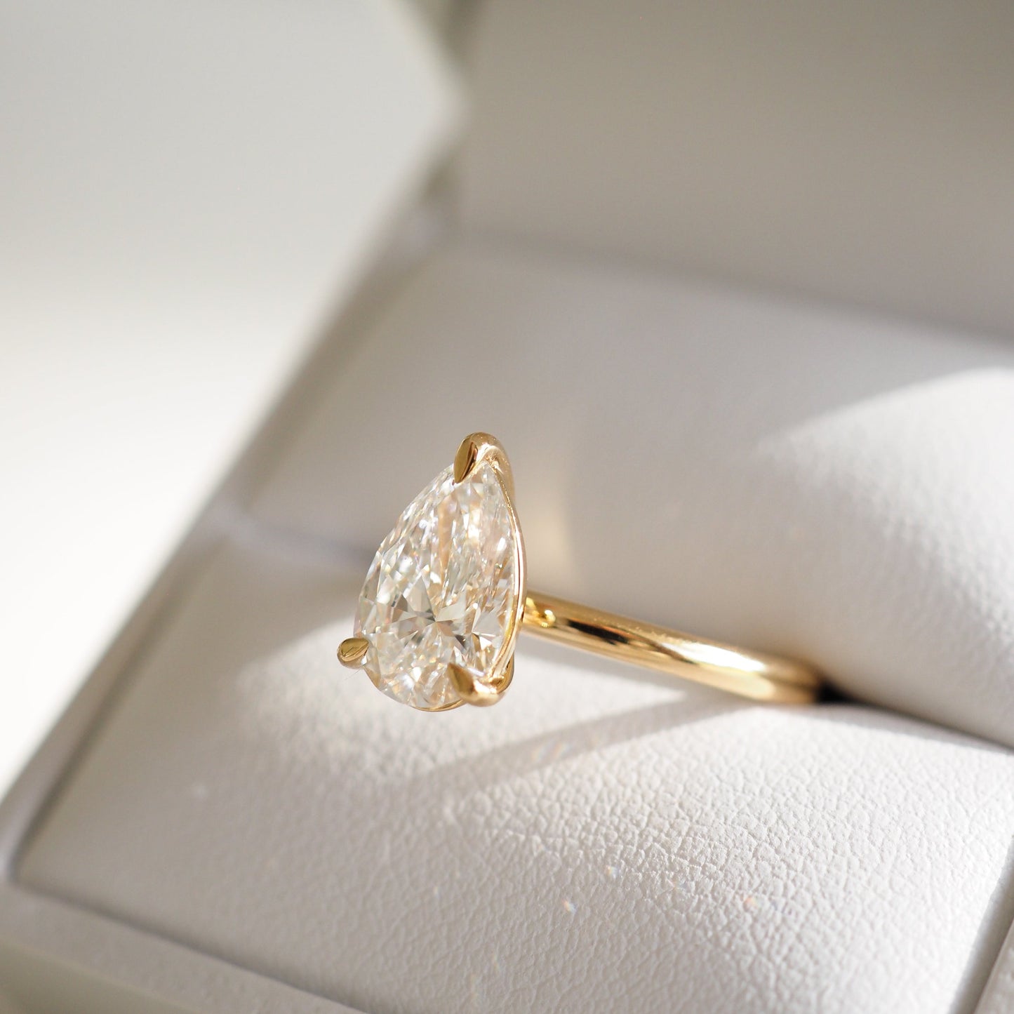 Round Halo, Pave & Split Shank Engagement Ring – 1.93 CT Lab Grown Diamond