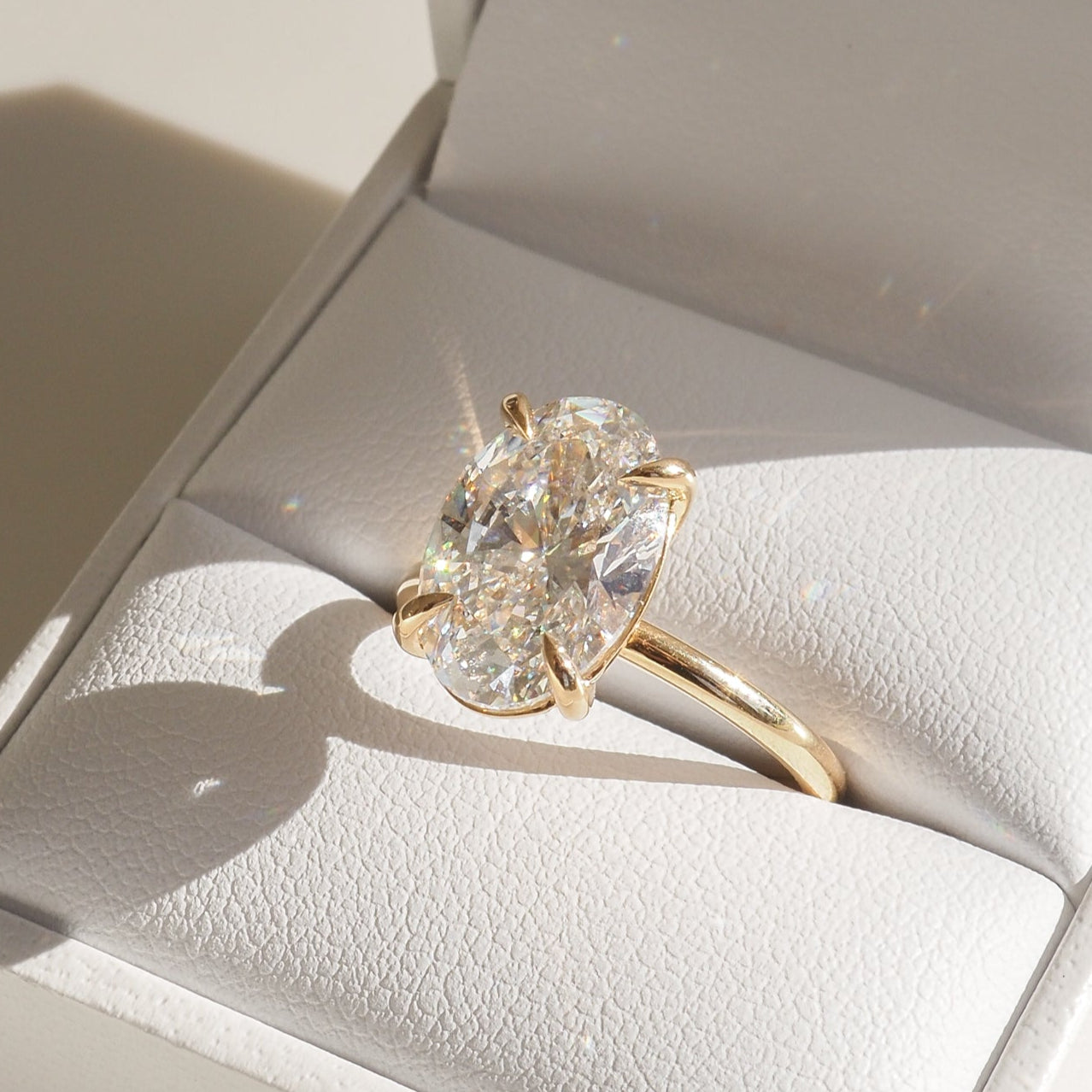 Round Halo, Pave & Split Shank Engagement Ring – 1.93 CT Lab Grown Diamond