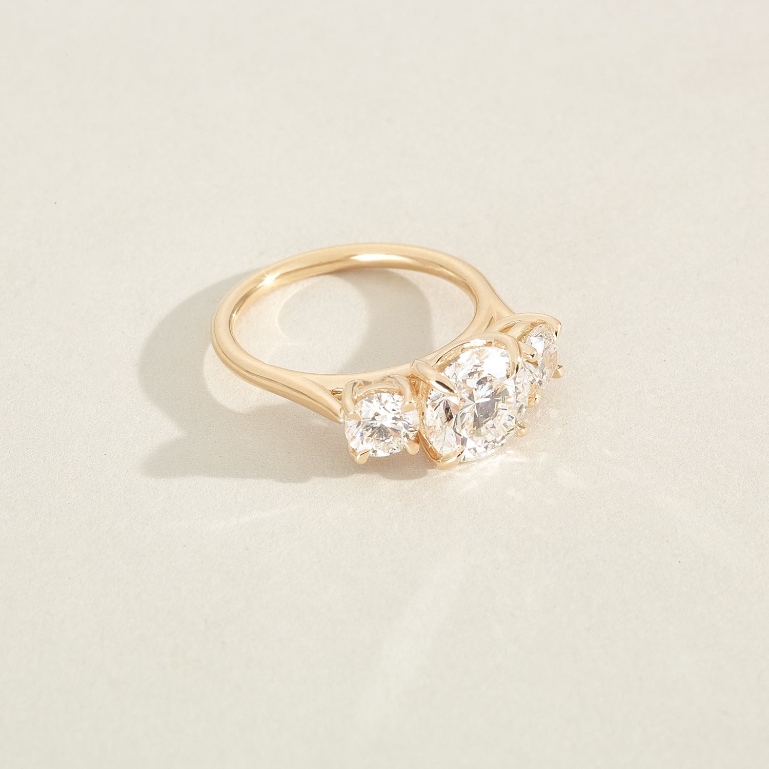 Round Halo, Pave & Split Shank Engagement Ring – 1.93 CT Lab Grown Diamond