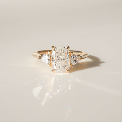 Round Halo, Pave & Split Shank Engagement Ring – 1.93 CT Lab Grown Diamond
