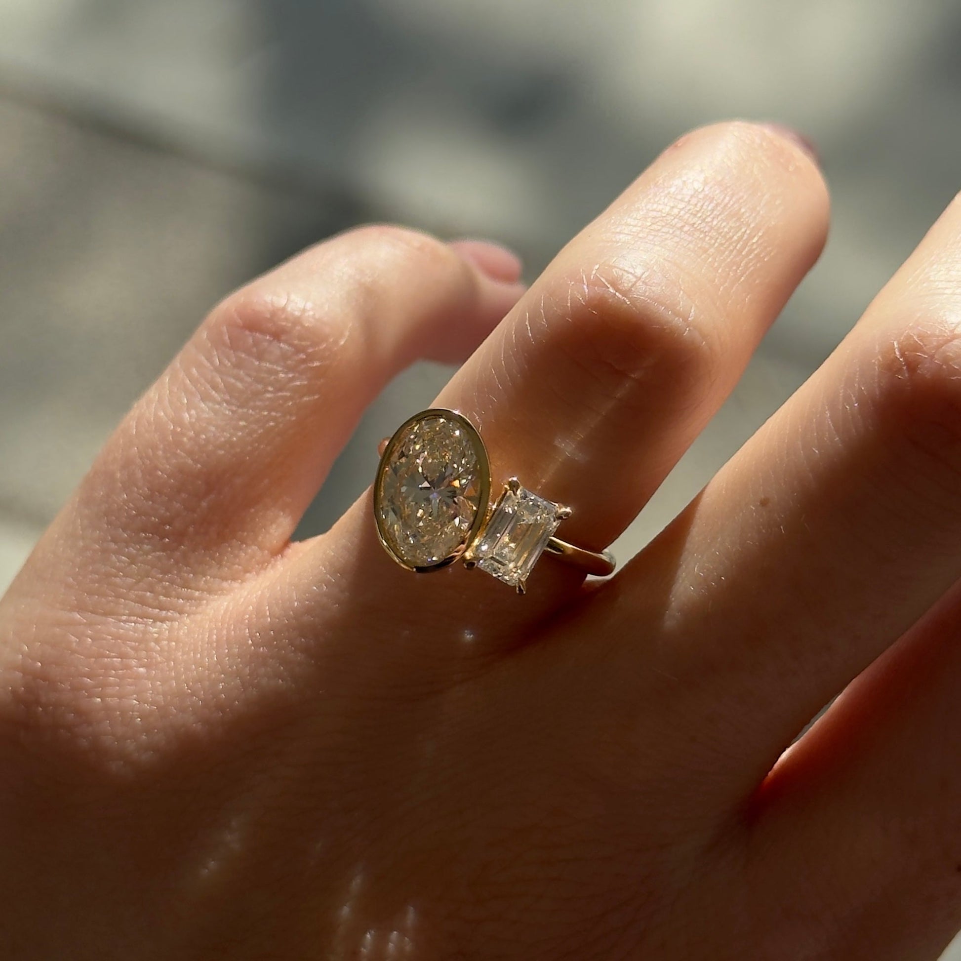 Round Halo, Pave & Split Shank Engagement Ring – 1.93 CT Lab Grown Diamond