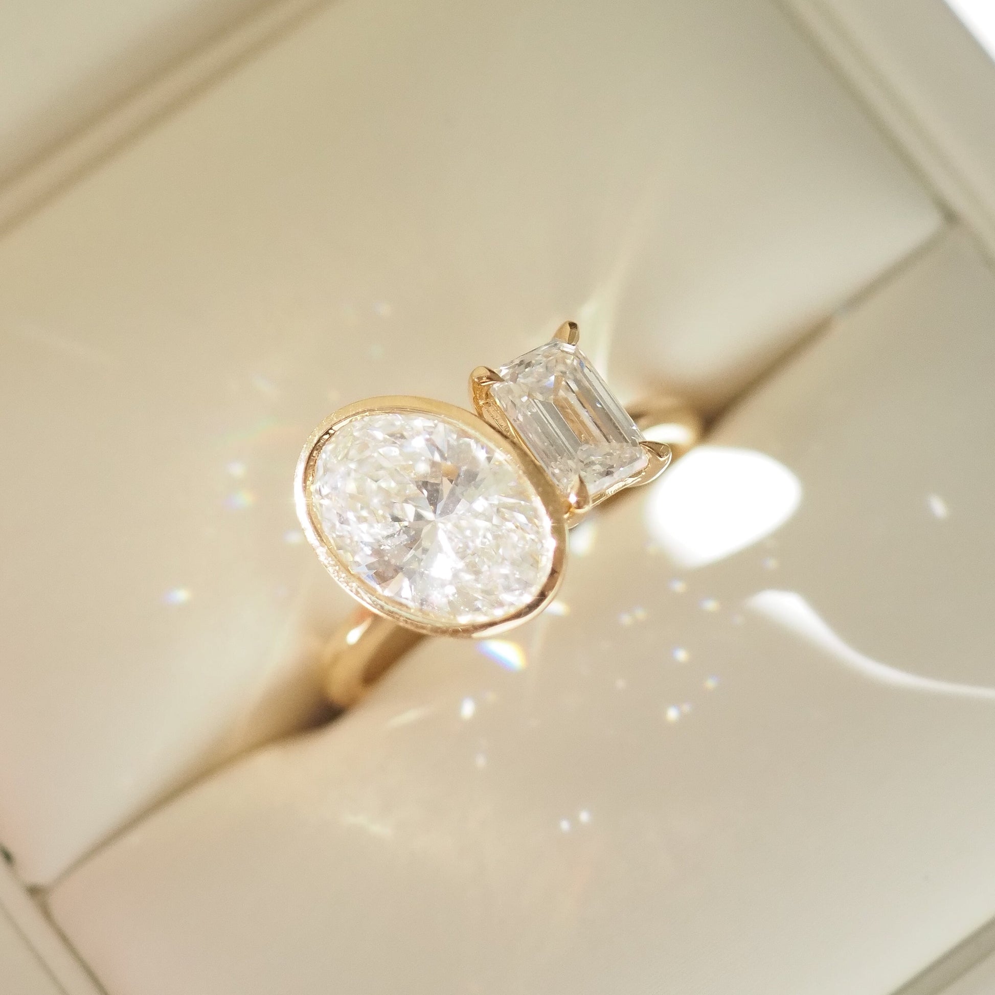 Round Halo, Pave & Split Shank Engagement Ring – 1.93 CT Lab Grown Diamond
