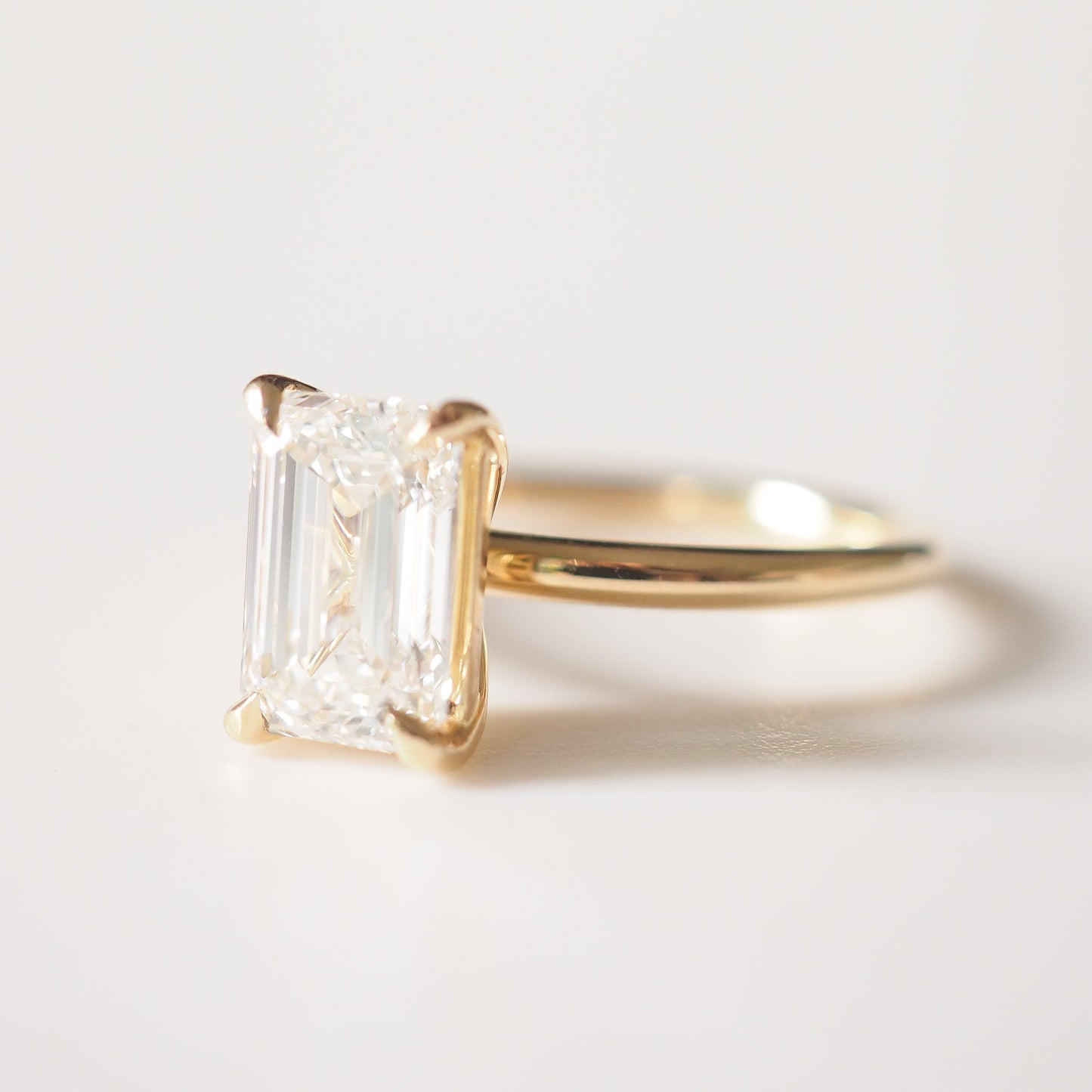 Round Halo, Pave & Split Shank Engagement Ring – 1.93 CT Lab Grown Diamond