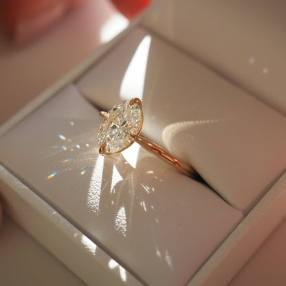 Round Halo, Pave & Split Shank Engagement Ring – 1.93 CT Lab Grown Diamond