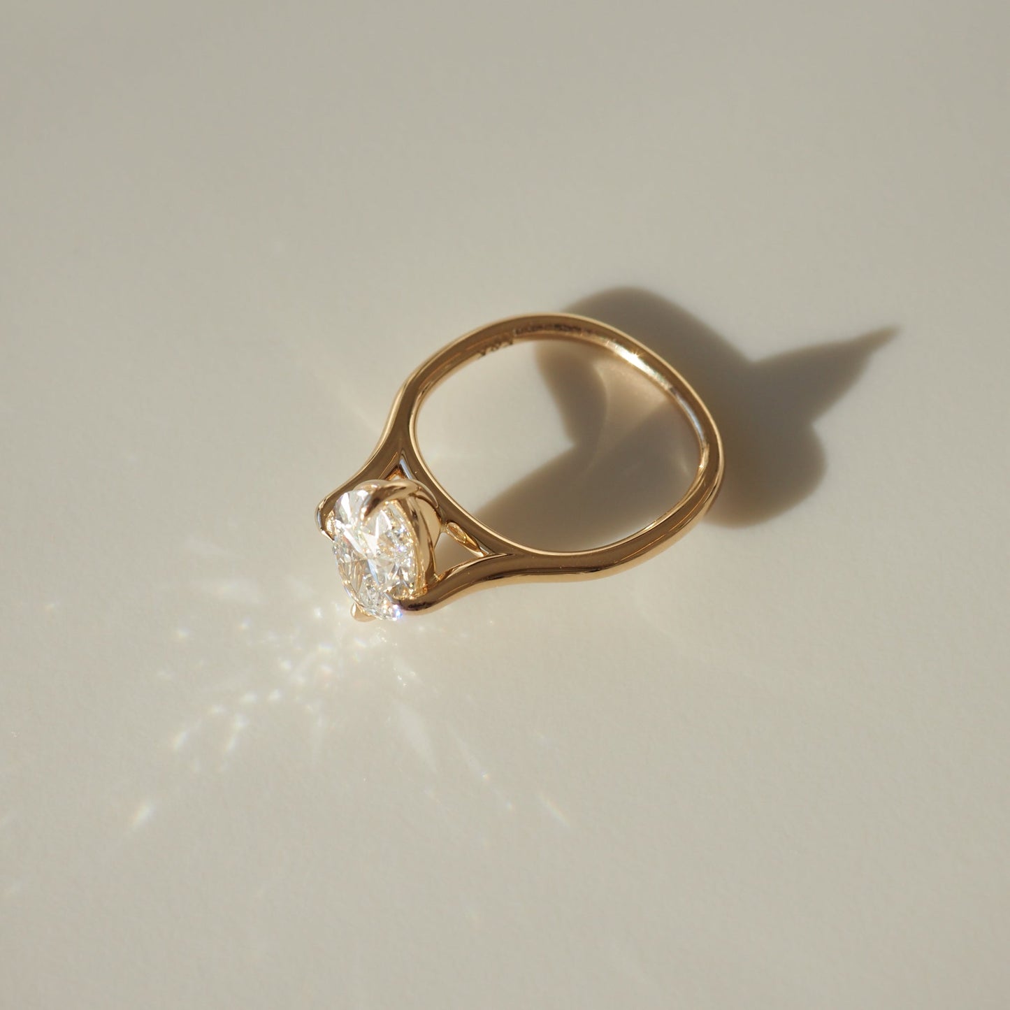 Round Halo, Pave & Split Shank Engagement Ring – 1.93 CT Lab Grown Diamond