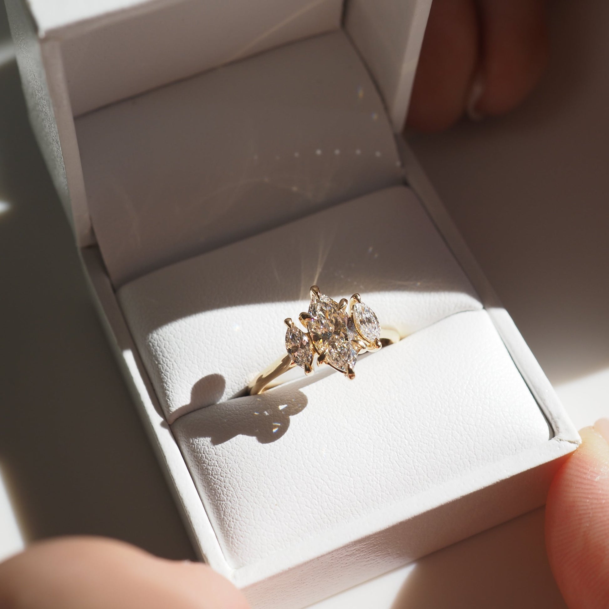 Round Halo, Pave & Split Shank Engagement Ring – 1.93 CT Lab Grown Diamond