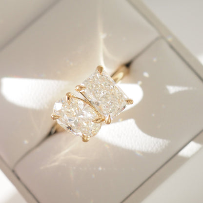 Round Halo, Pave & Split Shank Engagement Ring – 1.93 CT Lab Grown Diamond